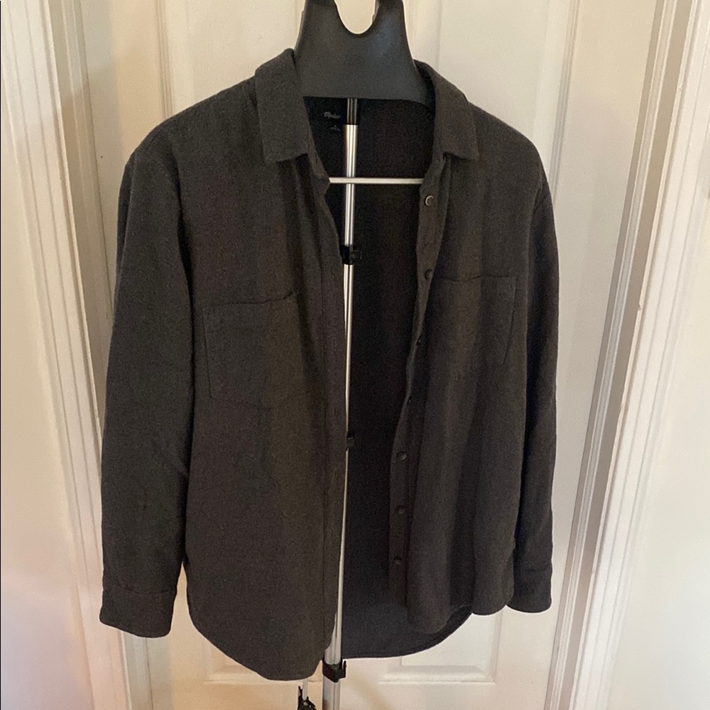 Madewell Dark Gray Utility Jacket